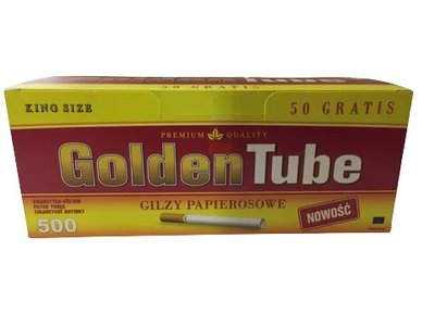 Гільзи GOLDEN TUBE 500шт.(15мм. king size filter) 098763333 фото