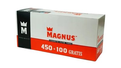Гільзи Magnus 550 шт. (15мм. king size filter) 550000 фото