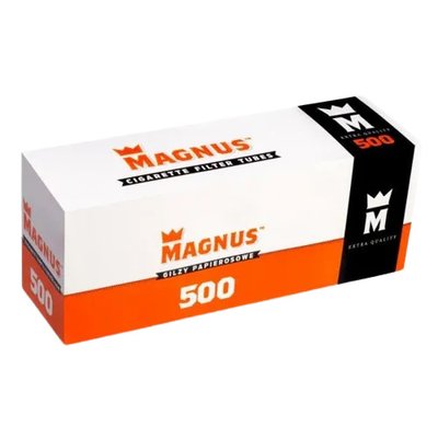 Гільзи Magnus 500 шт. (15мм. king size filter) 675452346 фото